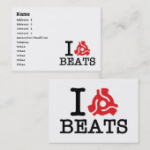 I 45 Adapter slaat Visitekaartje (Voorkant / Achterkant)