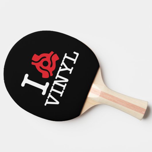 I 45-adapter vinyl tafeltennisbatje (Zijkant)