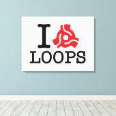 I 45 Adapterlijnen Canvas Afdruk (Insitu (Houten vloer))