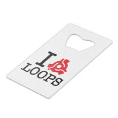 I 45 Adapterlijnen Creditkaart Flessenopener (Voorkant Gekanteld)