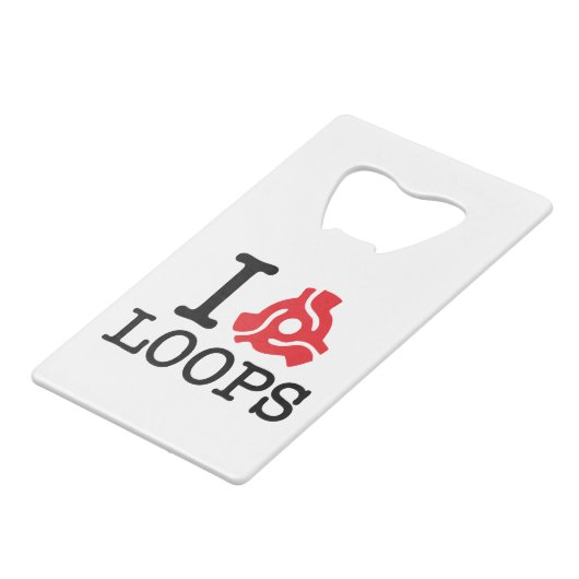 I 45 Adapterlijnen Creditkaart Flessenopener (Voorkant Gekanteld)