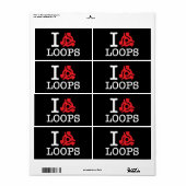 I 45 Adapterlijnen Etiket (Full Sheet)