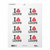 I 45 Adapterlijnen Etiket (Full Sheet)