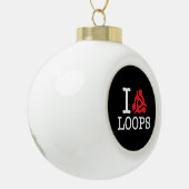 I 45 Adapterlijnen Keramische Bal Ornament (Links)