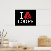 I 45 Adapterlijnen Poster (Keuken)