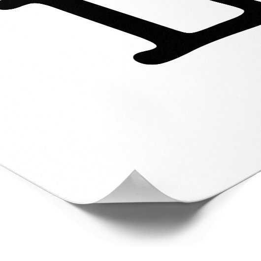 I 45 Adapterlijnen Poster (Hoek)