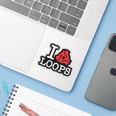 I 45 Adapterlijnen Sticker (Laptop met iPhone)