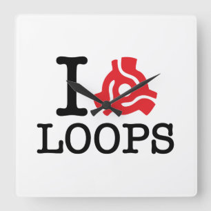 I 45 Adapterlijnen Vierkante Klok