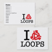 I 45 Adapterlijnen Visitekaartje (Voorkant / Achterkant)