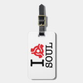 I 45-adaptersol bagagelabel (Voorkant verticaal)