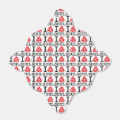 I 45-adaptersol bedankdoosjes (Uitgevouwen)