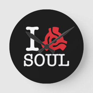 I 45-adaptersol ronde klok