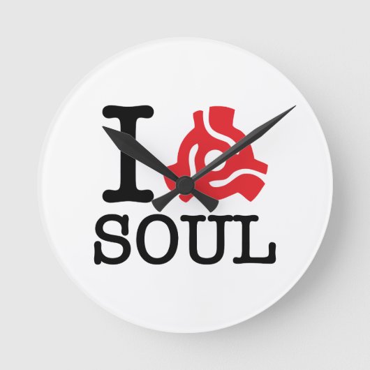 I 45-adaptersol ronde klok (Voorkant)