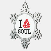 I 45-adaptersol tin sneeuwvlok ornament (Rechts)