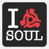 I 45-adaptersol vierkante sticker (Voorkant)