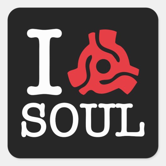 I 45-adaptersol vierkante sticker (Voorkant)