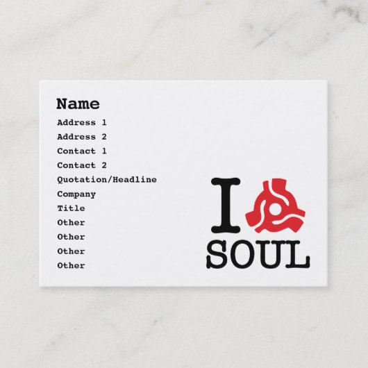 I 45-adaptersol visitekaartje (Voorkant)