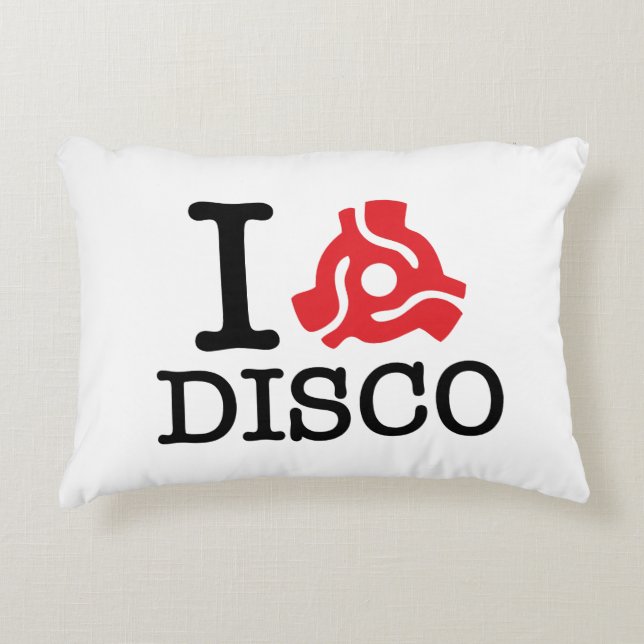 I 45 Disco adapter Accent Kussen (Voorkant)