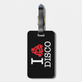 I 45 Disco adapter Bagagelabel (Achterkant verticaal)