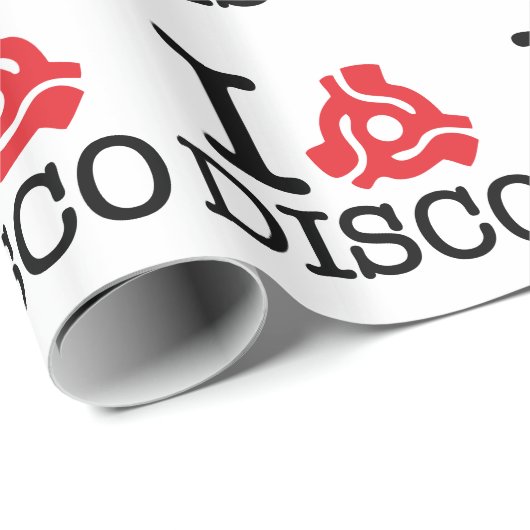 I 45 Disco adapter Cadeaupapier (Rol Hoek)