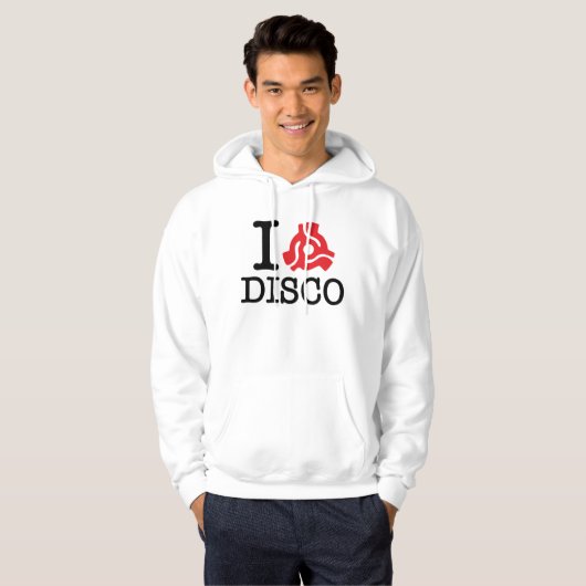 I 45 Disco adapter Hoodie (Voorkant volledig)
