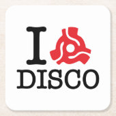 I 45 Disco adapter Kartonnen Onderzetters (Voorkant)