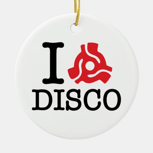 I 45 Disco adapter Keramisch Ornament (Voorkant)