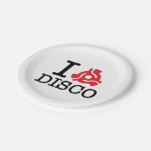 I 45 Disco adapter Papieren Bordje (Gekanteld)