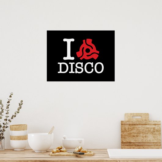 I 45 Disco adapter Poster (Keuken)