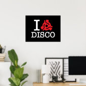 I 45 Disco adapter Poster (Thuiskantoor)