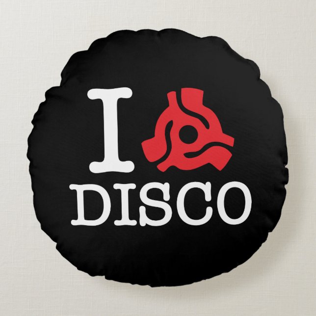 I 45 Disco adapter Rond Kussen (Voorkant)