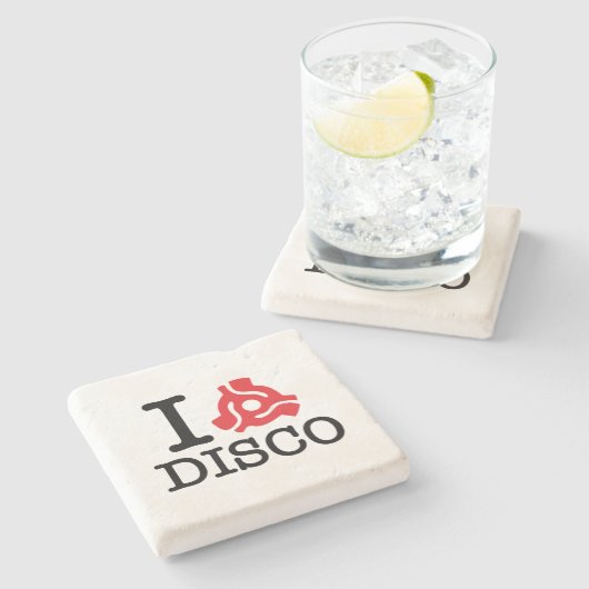 I 45 Disco adapter Stenen Onderzetter (Zijkant)