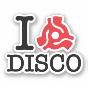 I 45 Disco adapter Sticker
