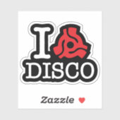 I 45 Disco adapter Sticker (Vel)
