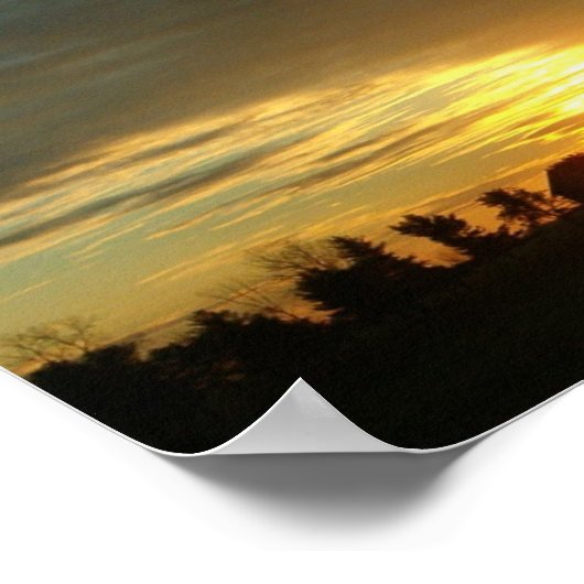 I-57 Sunset Poster (Hoek)