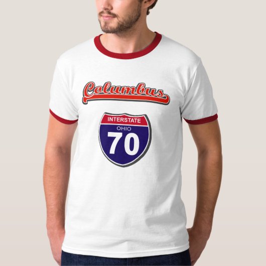 I-70 Columbus T-shirt (Voorkant)