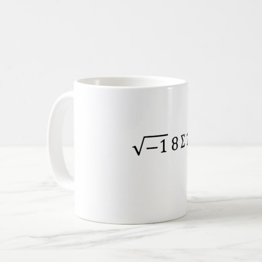 I 8 Som Pi Koffiemok (Voorkant links)