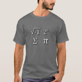 i 8 Som Pi T-shirt (Voorkant)