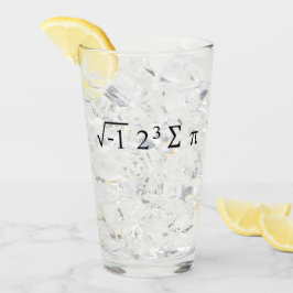 i 8 sum pi - I Ate some Pie - Funny Wiskunde Formu Glas