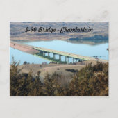 I-90 brug briefkaart (Voorkant)