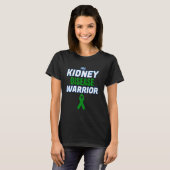 I A Kidney Disease Warrior Awareness Transplant T-shirt (Voorkant volledig)