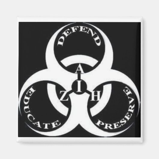 I A Z H MAGNEET (Voorkant)