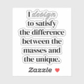 I Aangepaste vinylsticker ontwerpen Sticker (Vel)