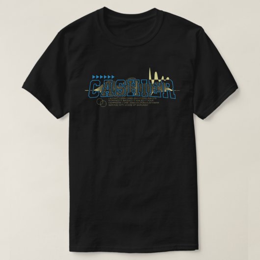 I Accept Card, Cash, and Compliments T-shirt (Design voorkant)