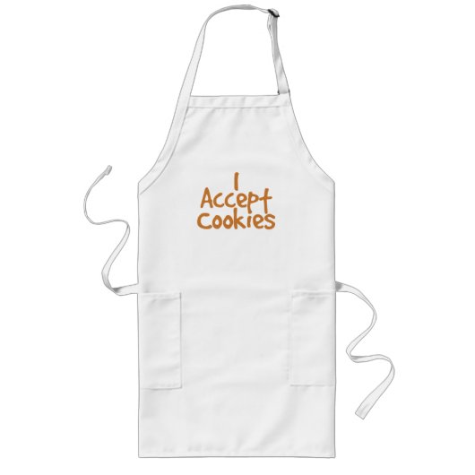 I Accept Cookies Lang Schort (Voorkant)