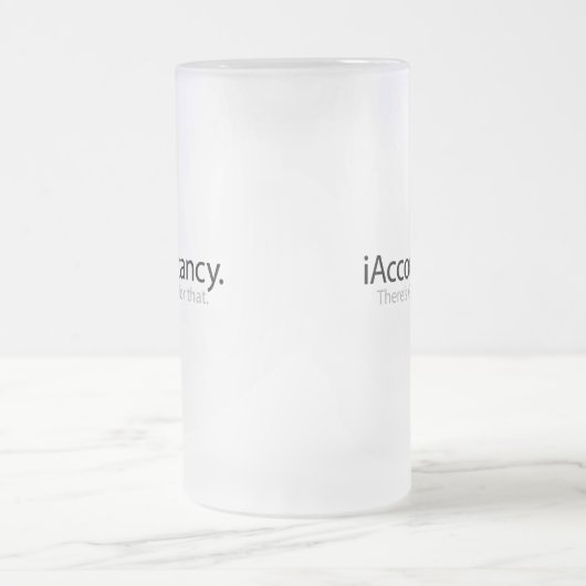 i Accountancy - Hiervoor is een GAAP opgesteld Matglas Bierpul (Center)