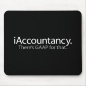 i Accountancy - Hiervoor is een GAAP opgesteld Muismat (Voorkant)