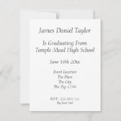 I Afgestudeerd Kaart (Achterkant)