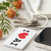 I ❤ AI (Artificial Intelligence)-sleutelhanger Sleutelhanger (Voorkant Rechts)