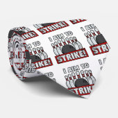 I aim to strike stropdas (Opgerold)